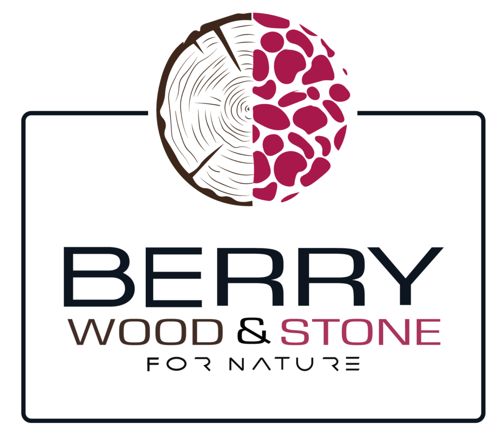 berry wood stone logo